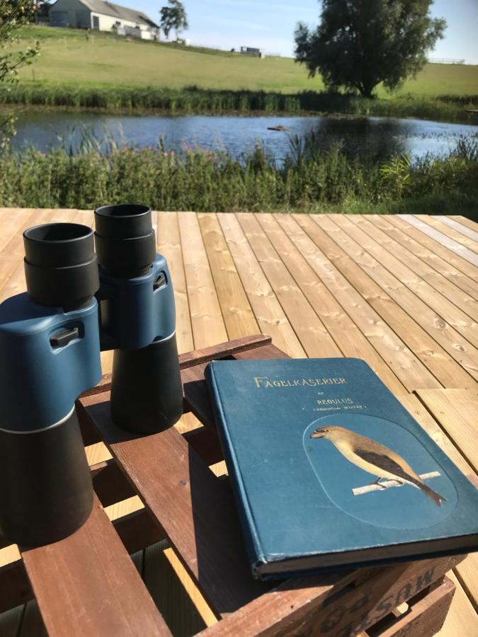 Ferienwohnung Glamping Och Gardslagenhet Mellan Himmel Och Hav Skivarp Exterior foto